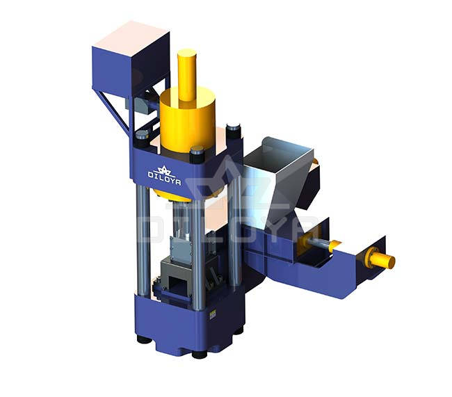 Press Machine For Aluminum Chips Scrap Metal Chip Briquetting Press Machine 