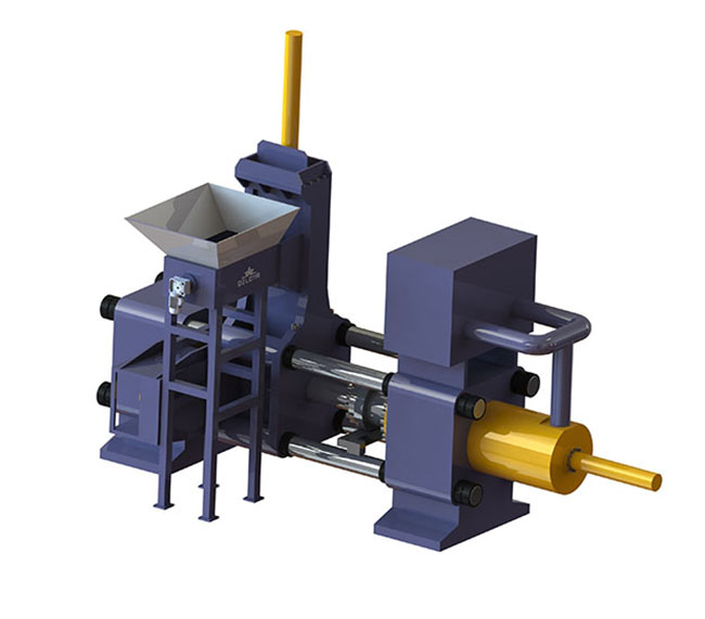 BPH Horizontal Metal Chips Briquetting Press Machine