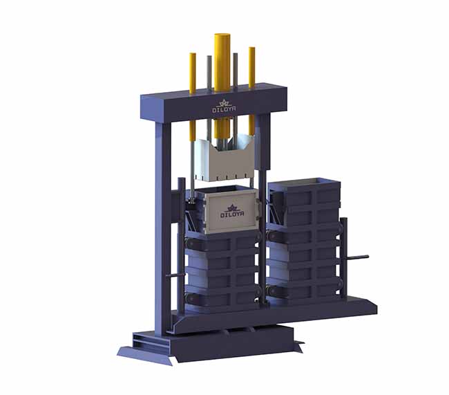 VLDB Series Twin Chamber Baling Press Machine