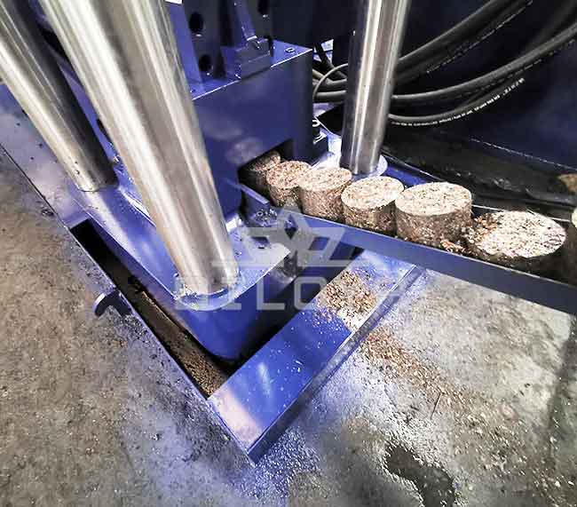 Scrap Metal Chip Briquetting Baling Pres...