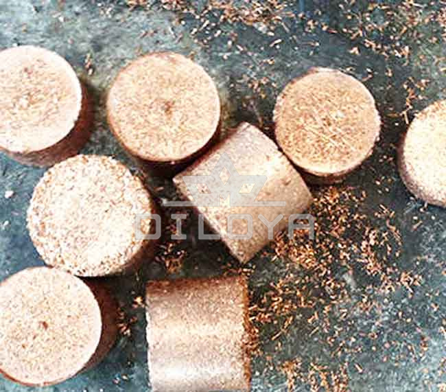 Cast iron copper chips briquetting press