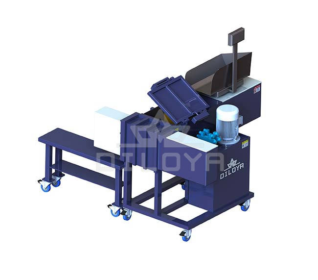 Rag woolen packing with baling press