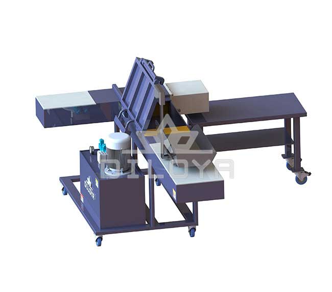 Wipping rags baler