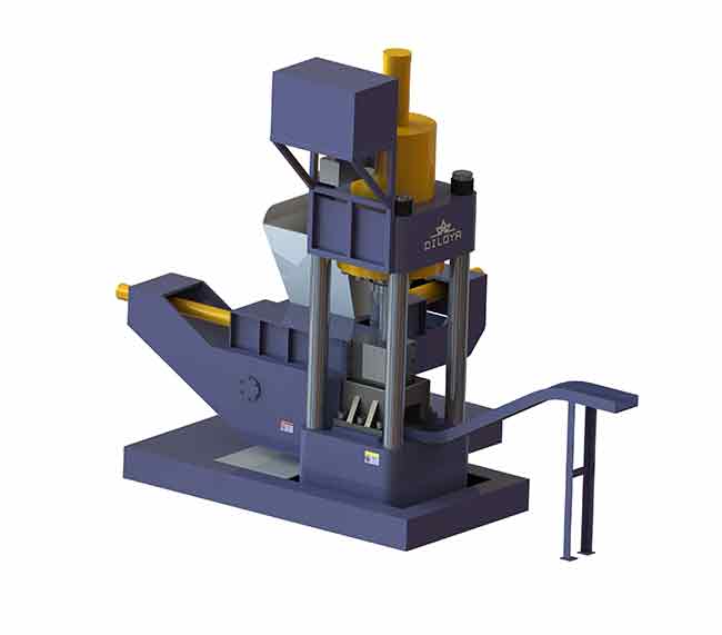 Brass Chips briquetting press