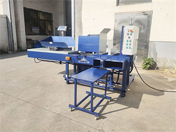 How to install and operate the wiping rags baler?