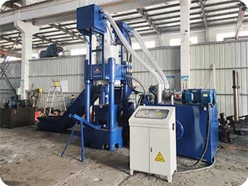 How to choose suitable metal chips briquetting press?