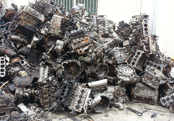 Aluminum Diesel Engine Scrap