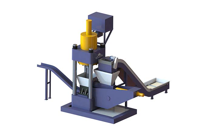 BPS Vertical Metal Chips Briquetting Press Line