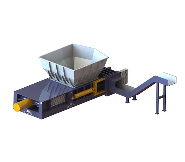 Aluminium Scrap Baling Press Machin...